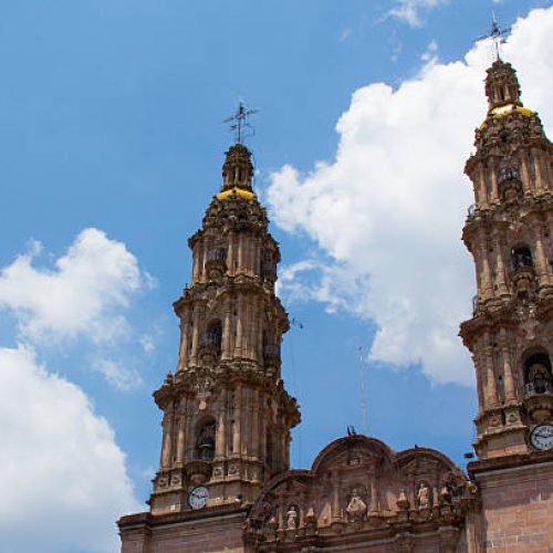 Basilica cathedral of Nuestra Señora de San Juan de los Lagos in Jalisco, Mexico